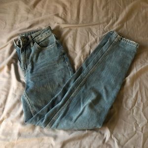 MOTO Vintage Blue Mom Jeans